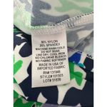 Jude Connally Lexi Dress Women XS Blue Green Ocean Waves Jude Cloth Beach Photo 12