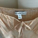 Nordstrom And Now This Orange Midi Dress Photo 2