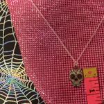 Boutique Day of the Dead Necklace White Sugar Skull Creepy Jewelry Gothic emo scene egirl Photo 2