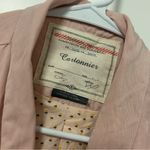 Anthropologie Catonnier Blush Pink Ruffled Blazer XS Photo 2