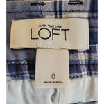 Loft Madras Plaid Mini Skirt Patchwork Preppy New England Summer Vacation Size 0 Photo 2