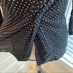 Liz Claiborne  || Black/white polka dot blouse Photo 2