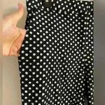 Diane Von Furstenberg ‎ genesis polka dot cropped trousers black/white. Sz 8 Photo 5