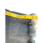 Zenana Women's Plus Size 1X Blue Denim Cut-Off Shorts Casual Photo 4