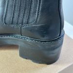 Madewell The Gwenda Platform Ankle Boot in True Black, Size 9 Photo 9