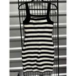 Juicy Couture Striped Embroidered Black & White Dress size XS Photo 3