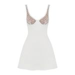 House Of CB  Cassandra Lace Cup‎ Satin Minidress Size Large Photo 1