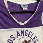 Nba  Women’s Lakers Jersey Tissue Short Sleeve Tee Size S Photo 3