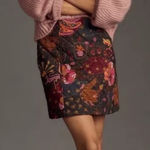 Farm Rio  quilted floral skirt size XXS Photo 0
