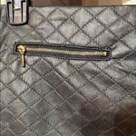 Kenar  Quilted Black Leather Mini Skirt Size 8 Photo 1