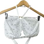 Savage X Fenty 3X White Lace Bralette Crop Top NWT Plus Size Bridal Lingerie Photo 2