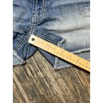 BKE  Sabrina Cutoff Denim Jean Shorts Distressed White Stitching Size 28 3"Inseam Photo 6