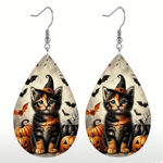 Spooky Chic Halloween Dangle Earrings Photo 0