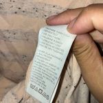 We The Free  peach long sleeve striped top XS oversized #746 Photo 6