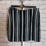 Honor The Gift Women's S Black Satin Mini Skirt Logo Print Streetcore Chic Photo 1