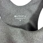 Athleta  Insight Rib Tank Top Charcoal Gray Sports Bra Size M Photo 3