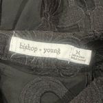 Bishop and Young  PALERMO FLARE SLEEVE TOP Sz M Sheer Elegant Party Holiday Photo 4