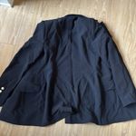 White Fox Boutique Black Blazer with Gold Buttons Photo 3