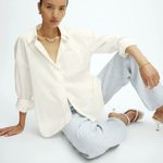 Reformation  Will Oversized Button Up Shirt Photo 0