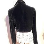 Dana Buchman NWOT Vintage Silk Velvet Crop Bolero Rave cover Formal Evening Party Photo 2