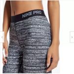Nike  Pro Hyperwarm Training Tight Leggings Purple Static Running Size Medium Photo 8