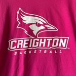 NCAA NWOT Medium Creighton Bluejays Promotion Pink Tshirt  Basketball 50% Cotton Photo 1