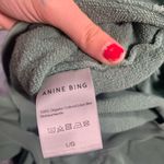ANINE BING  green Crewneck sweatshirt Photo 9