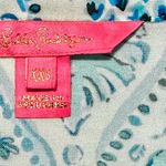 Lilly Pulitzer blue isle of tile luna bag paisley tunic long sleeve top Photo 1