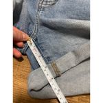 Lucky Brand  Women's High Rise The Roll Up Distressed Denim Shorts-Blue Photo 7