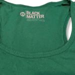 Black Matter Top Size 2X Tank Top Graphic Print "2 Drinks Away From Not Caring" Photo 3