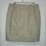 Brooks Brothers 346  Woman’s Classic Clean Beauty Beige Skirt Size 12 Photo 4