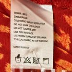 XIX Palms Nairobi Terrace Rust Gold Mini Dress Size Large Red Photo 11