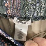 Westport  Paisley Full Length Multicolored Maxi Skirt Size M Photo 3