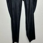 Seven7 Black Faux Leather Ultra High Rise Sculpting Leggings Photo 5