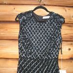 Mac Duggal  5776 Womens HIGH NECK DRESS W/ CRYSTAL FRINGE DETAIL Photo 7