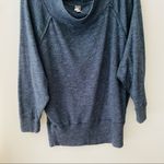 Free People  Off The Shoulder Pullover Sweater Gray Sz Medium Photo 3
