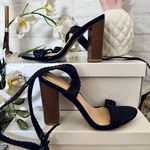 Boutique Braided Wrap Heels Photo 3