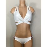 Becca New. white DDD/F-cup and medium bikini set. Photo 2