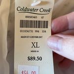 Coldwater Creek  Open Front Blazer Jacket Black White NWT City Town Scene XL Photo 2