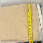 Ralph Lauren Lauren  Khaki 100% Linen Wide Leg Pants Side Zip Lagenlook NWT 12 Photo 3