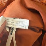 NWOT Wedding Elegant Rust Orange Evening Gown Size 15 Photo 14