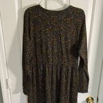 L.L.Bean Women's Paisley Floral Cotton Maxi Dress Multicolor Photo 3