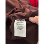 Frank And Oak  Brown Mock Neck Casual Pullover Top Size XL Photo 2