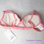 New! Peony Free People Panel Balconette Bikini Top, women size XL Pink Photo 3