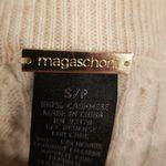 Magaschoni 💕💕 100% Cashmere Cable Knit Joggers ~ Oatmeal Heather Small S NWT Photo 7