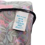 Vintage Delicates Nightgown Long Sleep Dress Medium Rich Floral Red Photo 4