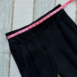 Brunello Cucinelli  Black Virgin Wool Blend High Rise Pleated Trousers Women’s 8 Photo 3