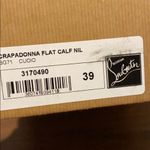 Christian Louboutin crapadonna flat calf size 39 Photo 2