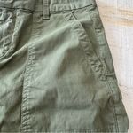 Frank & Eileen  Blackstone Pants size 6 Green Twill Raw‎ Hem Ankle Khakis Photo 5