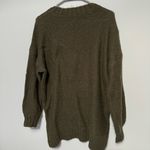 Aerie Chunky Knit Olive Sweater Photo 3